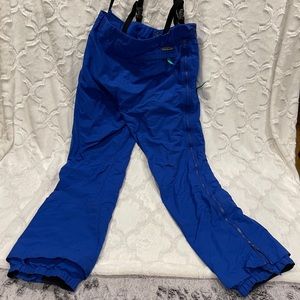 Patagonia ski snow pants with suspenders